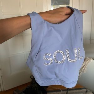 SoulCycle x Lululemon sports bra